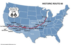 Route 66 Construction Popular Culture Facts Britannica