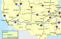 Route 66 Map California Printable Maps