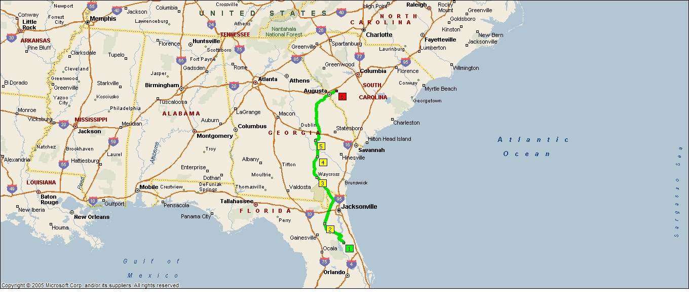 Roving Reports By Doug P 2016 14 Vidalia Georgia To Aiken South Carolina