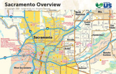 Sacramento California Map