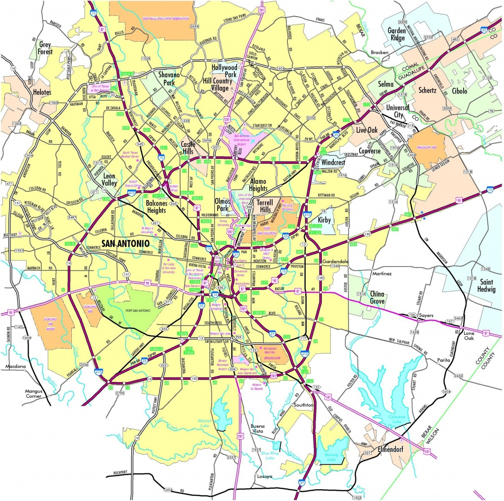 San Antonio Location On The U s Map San Antonio Texas Maps 