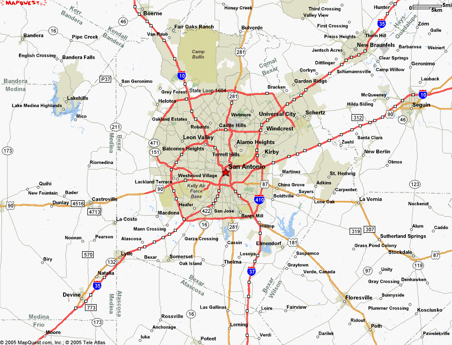 San Antonio Map ToursMaps