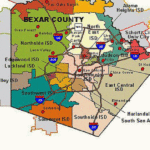 San Antonio School Districts Map Maps Model Online