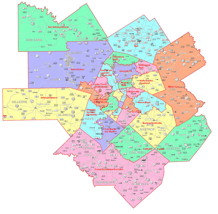 Printable Zip Code Map