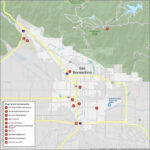 San Bernardino Map California GIS Geography