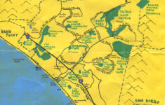 San Clemente California Map Printable Maps
