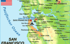 San Francisco San Jose Map Travel Map