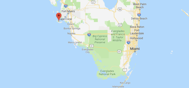 Where Is Sanibel Island In Florida Map