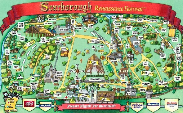 Scarborough Festival Site Map General Information Scarborough 