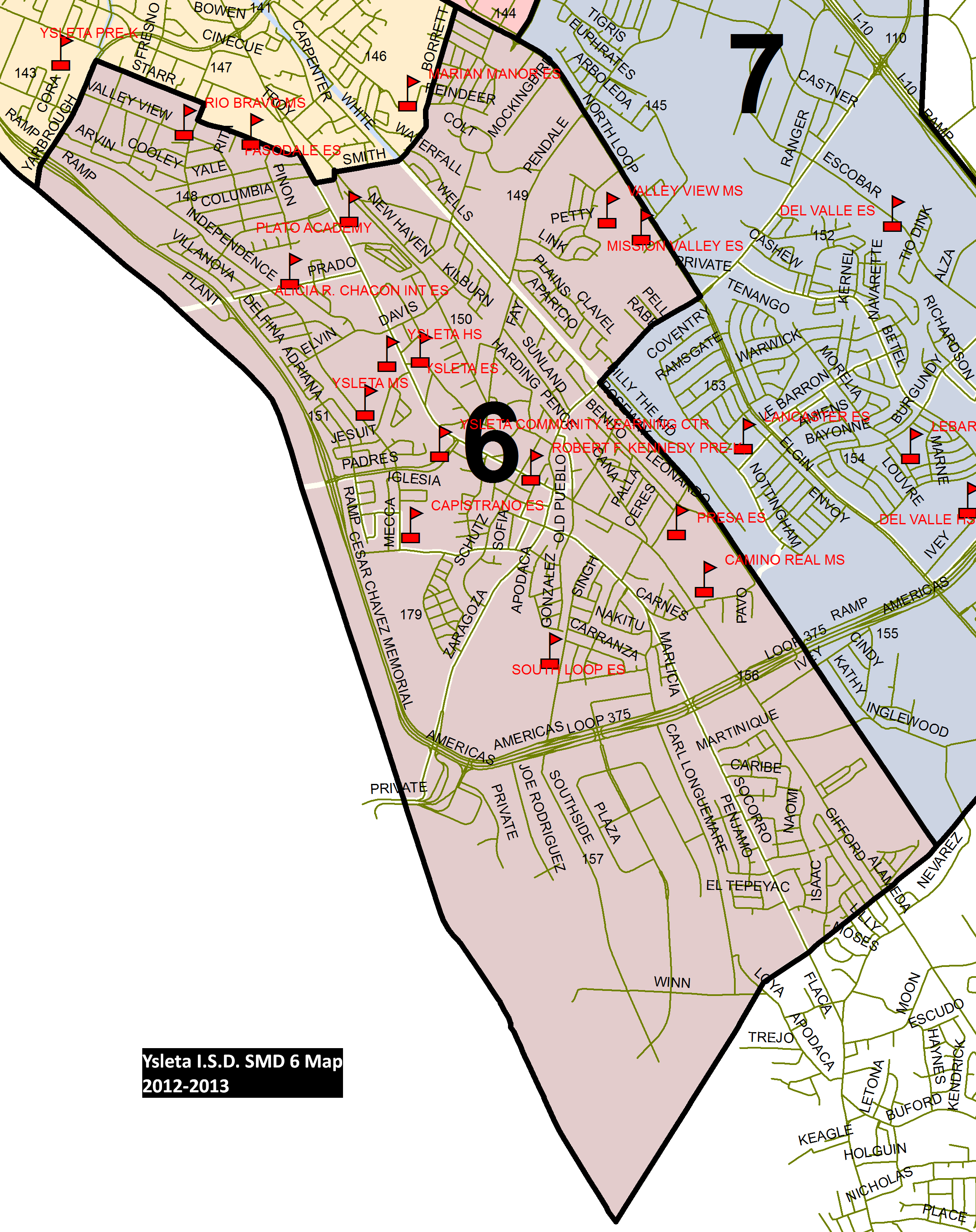 School Board District Precinct Maps