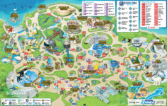 Seaworld California Map Printable Maps