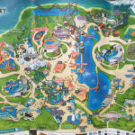 SeaWorld Orlando Map ThemeParkHipster