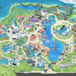 SeaWorld Orlando Park Map Theme Park Map Orlando Map Seaworld Orlando