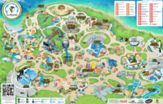 SeaWorld San Diego Park Map Seaworld San Diego San Diego Map San