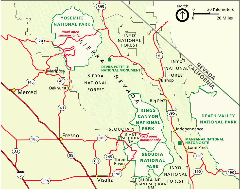 Sequoia Maps NPMaps Just Free Maps Period 