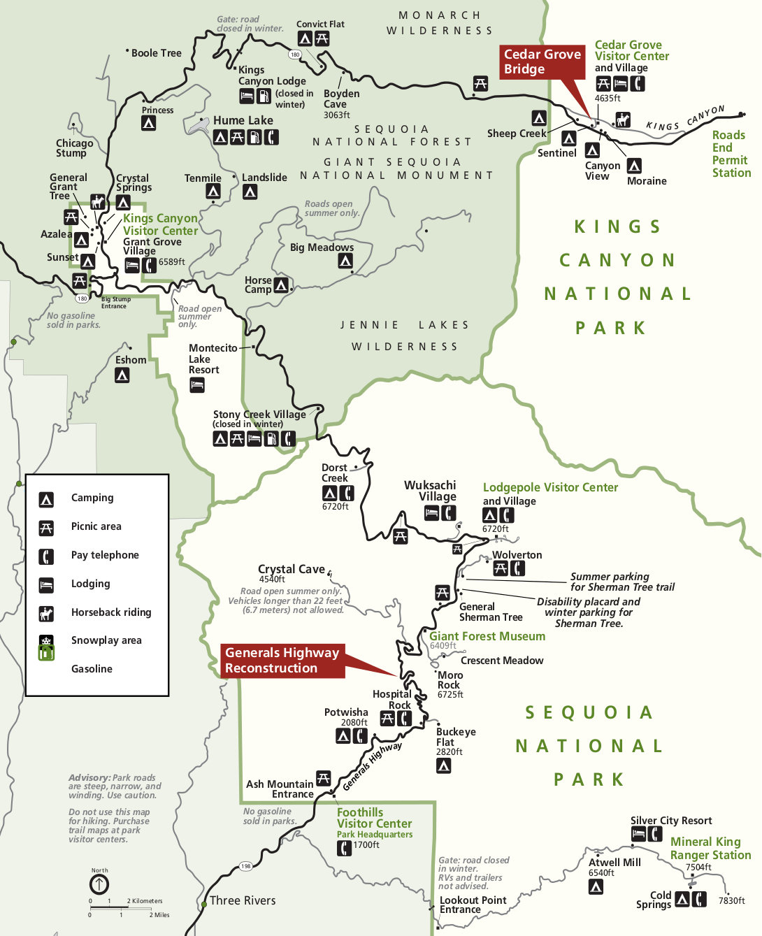 Sequoia Maps NPMaps Just Free Maps Period 