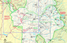 sequoia national park tourist map 1 Sequoia National Park Tourist Map