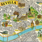 Sevilla Map Card Colecci N De Mapas De Las Capitales De Pr Flickr