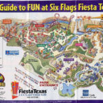 Six Flags Fiesta Texas Six Flags Fiesta Texas Six Flags Map