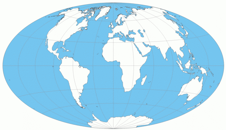 Small World Map Printable