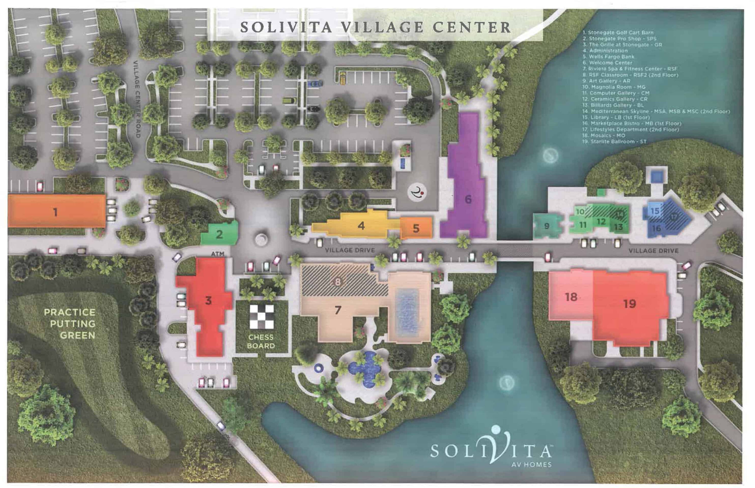 Solivita Florida Map Printable Maps