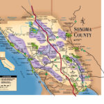 Sonoma County Map 101 Things To Do Wine Country