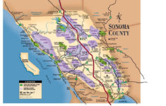 Sonoma County Map 101 Things To Do Wine Country Sonoma County