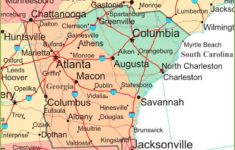 southeast georgia map Southeast Georgia Map