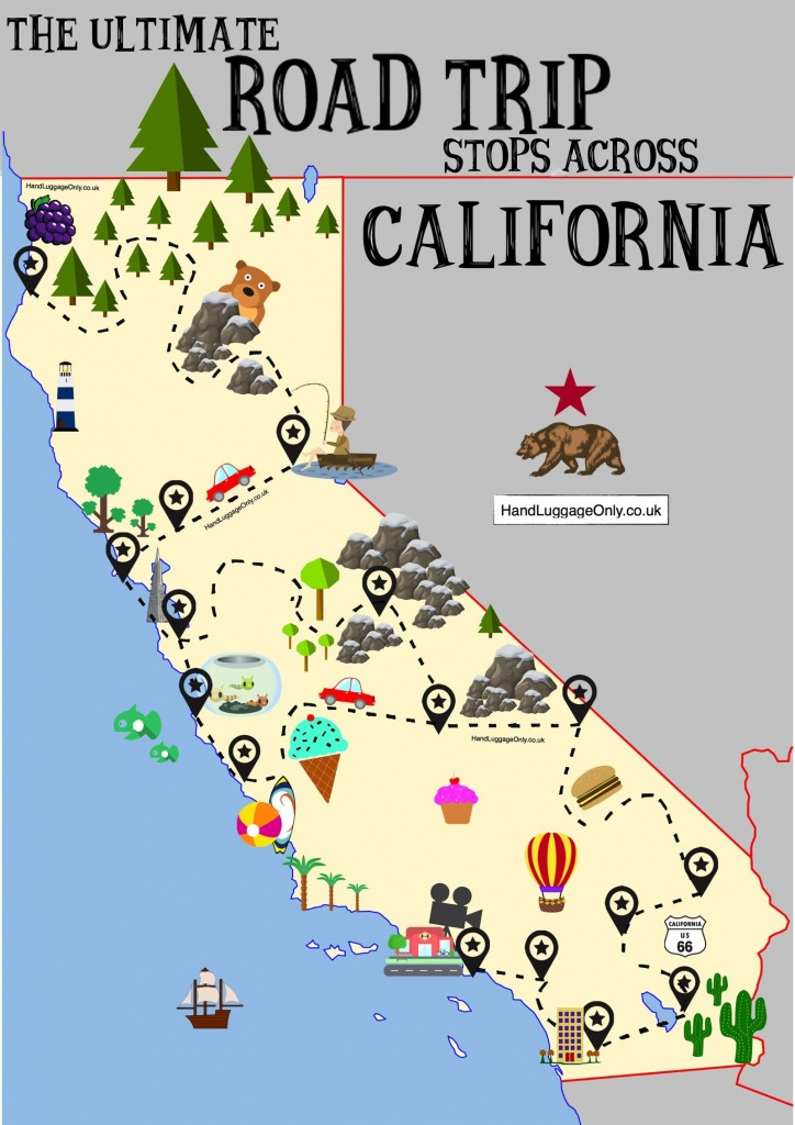 Southern California Attractions Map Printable Maps