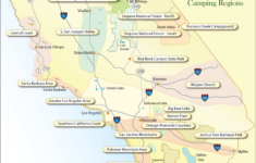 Southern California Campgrounds Map California s Best Camping