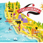 Southern California Map Of Attractions Map Of Usa District Southern