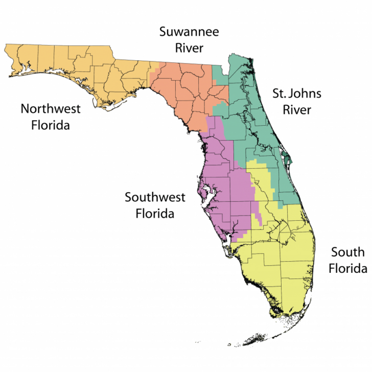 Water Maps Florida
