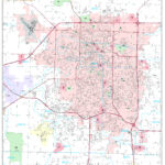 Springfield Missouri Wall Map Premium Style By MarketMAPS MapSales