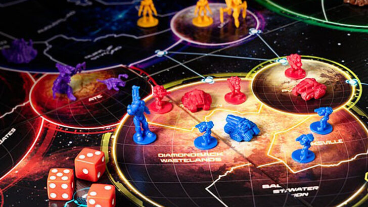 Themed Risk Board Star Maps Games