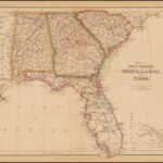 States Of South Carolina Georgia Alabama And Florida Barry Lawrence