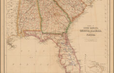 States Of South Carolina Georgia Alabama And Florida Barry Lawrence