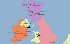 StepMap Scotland Ireland England Landkarte F r Great Britain