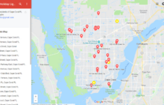 Street Map Of Cape Coral Florida Printable Maps
