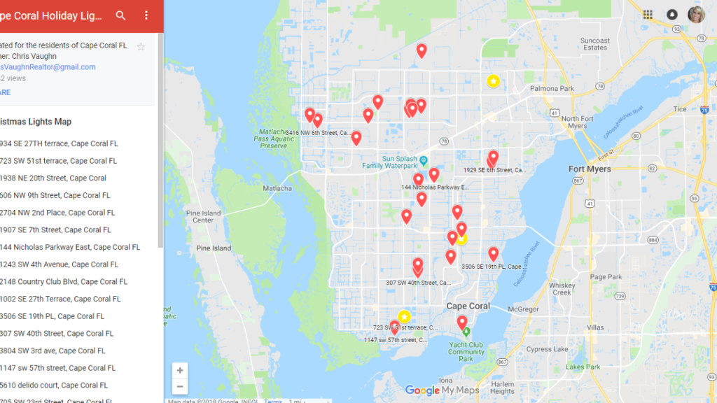 Street Map Of Cape Coral Florida Printable Maps | Wells Printable Map