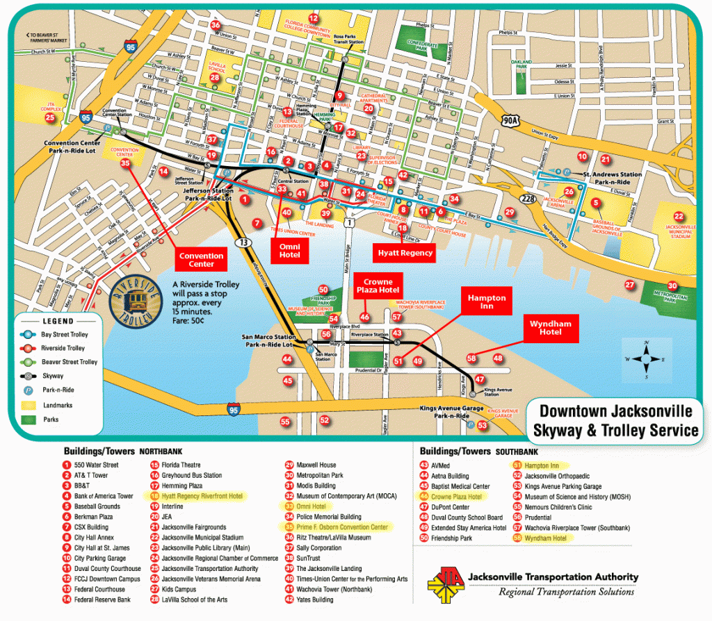 Miami Downtown Map | Wells Printable Map