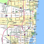 Street Map Of Miami Florida Free Printable Maps