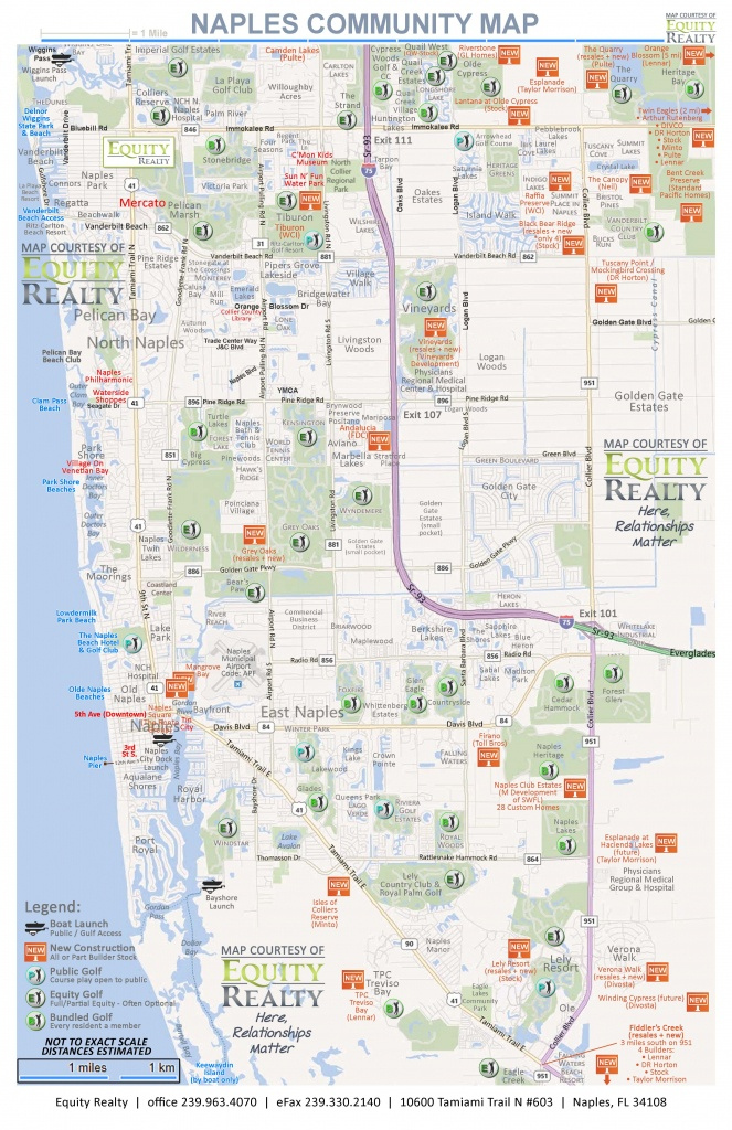 Street Map Of Naples Florida Printable Maps