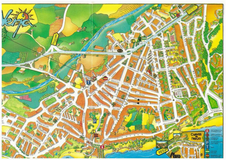 Nerja Street Map