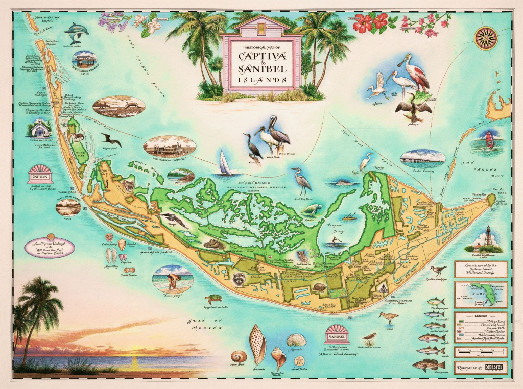 Street Map Of Sanibel Island Florida Printable Maps