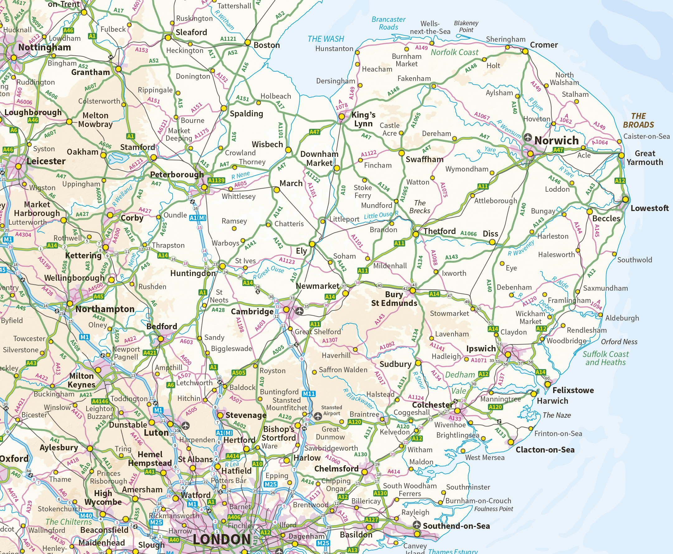 Suffolk Maps