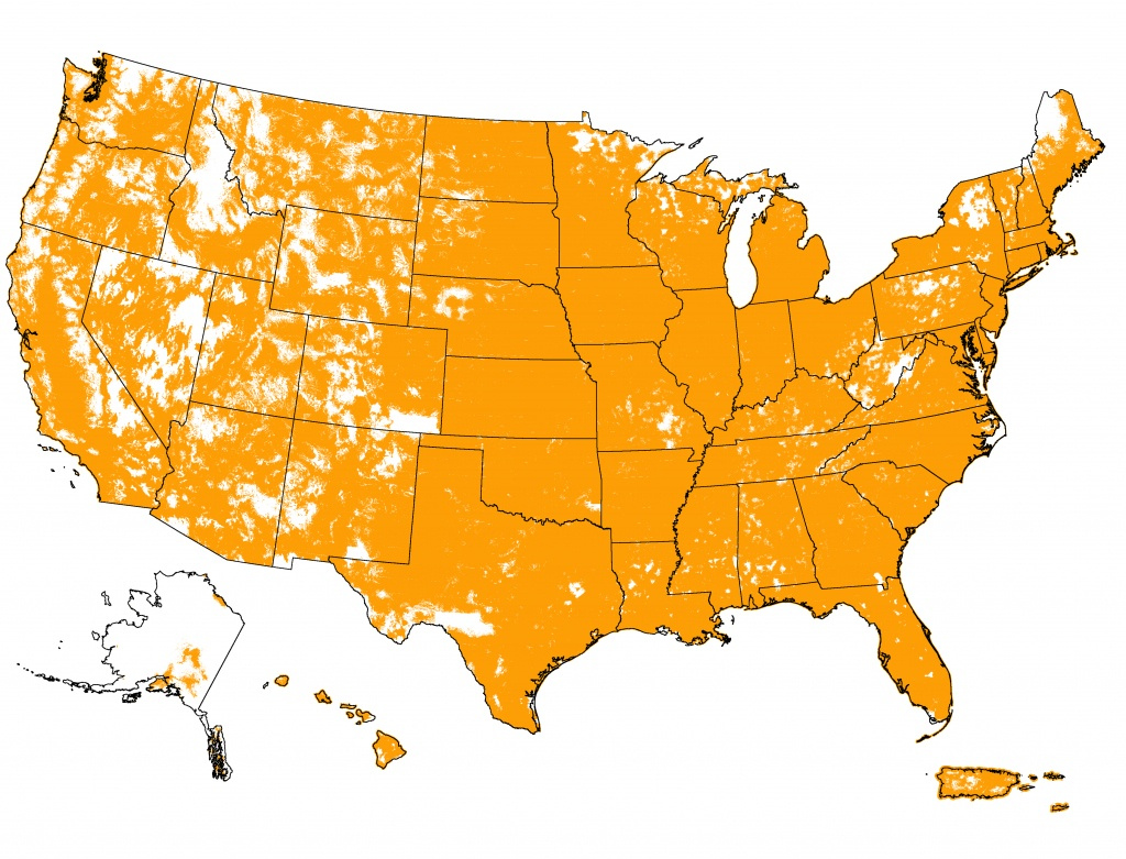 T Mobile Coverage Map Texas Printable Maps