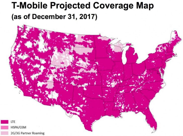 Cell Coverage For T Mobile Mobile In Tx Map