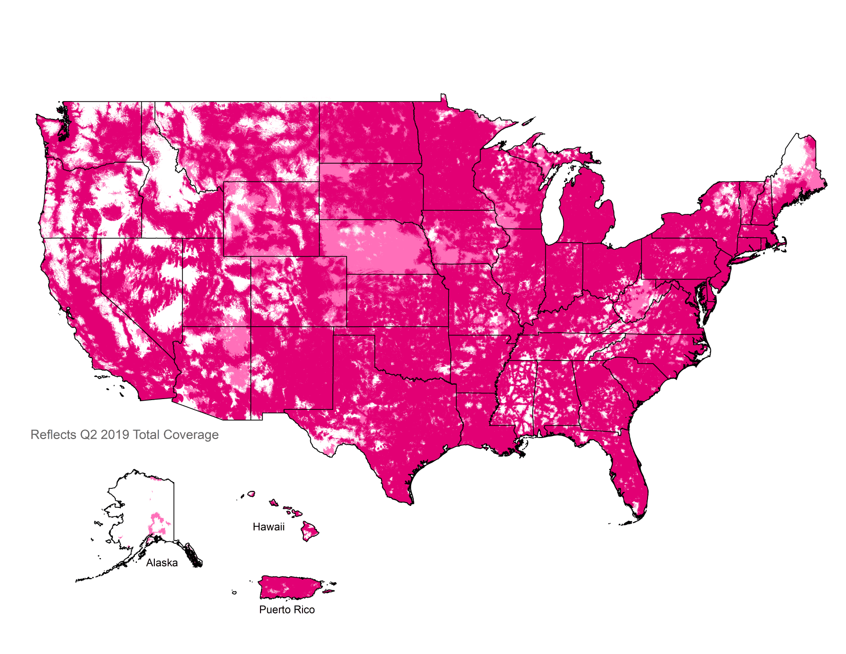 T Mobile s 4G LTE Coverage Map Buyback Boss