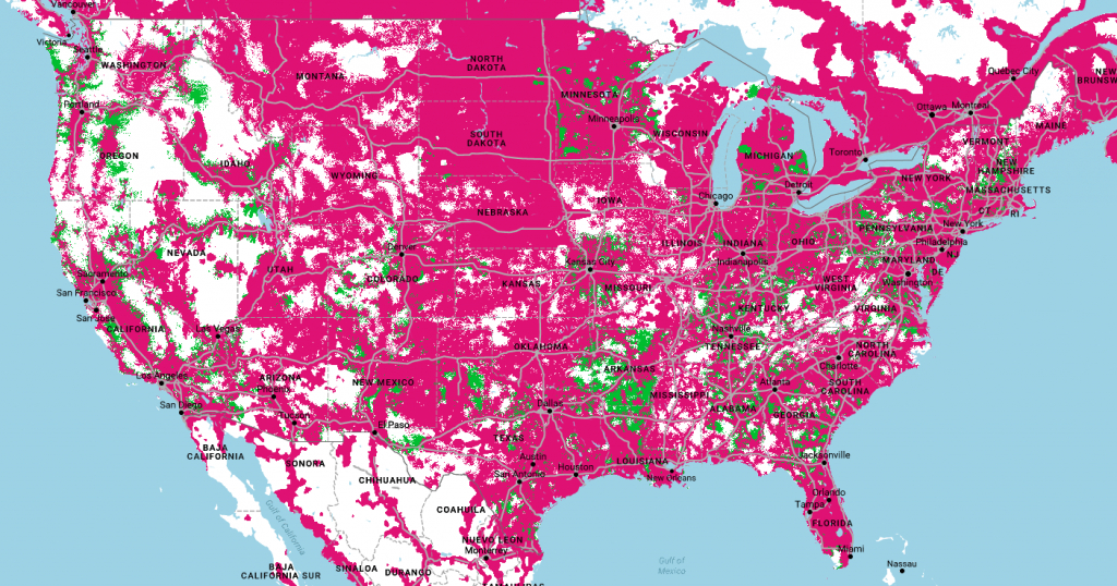 T Mobile s Interactive Lte Coverage Map Shows How It Wants To T 