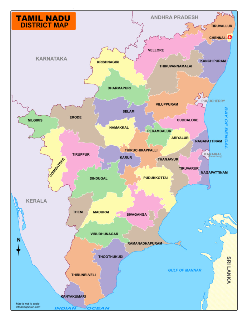 Tamil Nadu Map Download Free In Pdf Infoandopinion